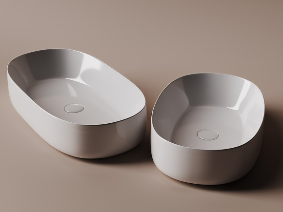 Раковина-чаша Ceramicanova Element 68 CN5022 Белая Раковина-чаша Ceramicanova Element 68 CN5022 Белая