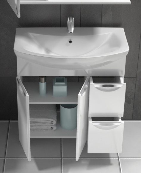 Тумба под раковину Vigo Callao 80 tn.CAL.BAL.80.2D.2Y Белая