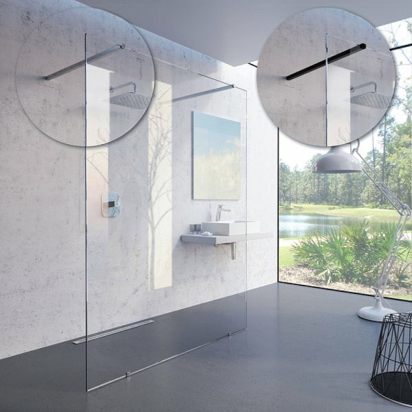 Душевая перегородка Ravak Walk-In Free 120 GW9FG0C00Z1 профиль Хром стекло Transparent Душевая перегородка Ravak Walk-In Free 120 GW9FG0C00Z1 профиль Хром стекло Transparent