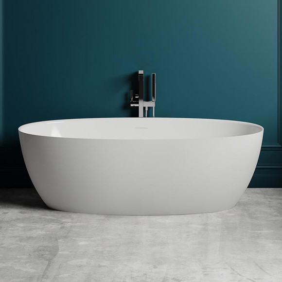 Ванна из искусственного камня Salini Alda Nuova 178х92 101911SM Белая матовая Ванна из искусственного камня Salini Alda Nuova 178х92 101911SM Белая матовая