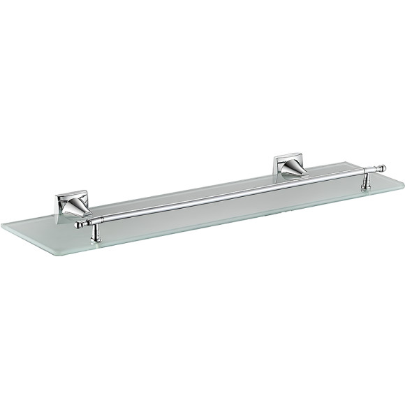 Стеклянная полка Haiba HB8507 Хром
