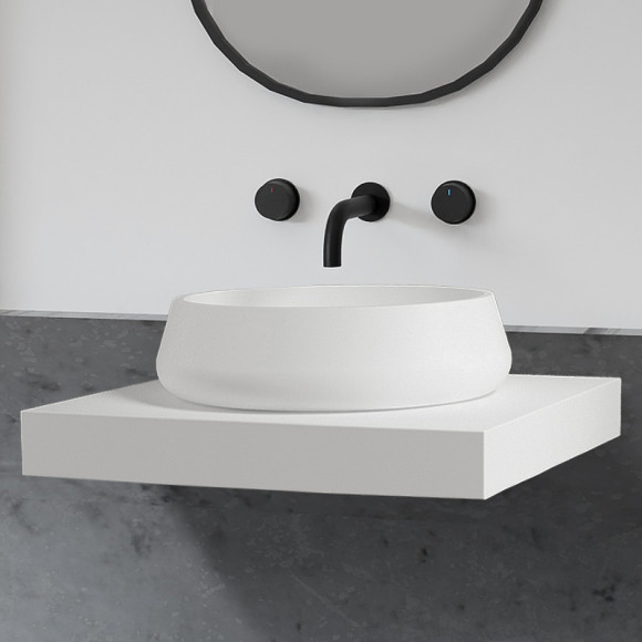 Раковина-чаша Abber Stein 60 AS2605 Белая матовая Раковина-чаша Abber Stein 60 AS2605 Белая матовая