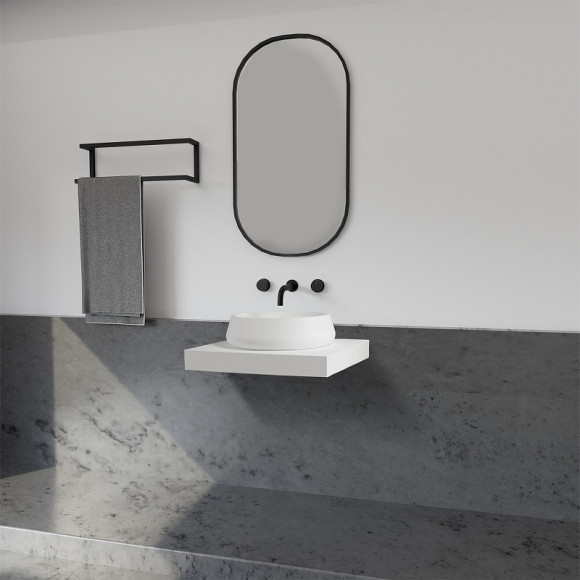 Раковина-чаша Abber Stein 60 AS2605 Белая матовая Раковина-чаша Abber Stein 60 AS2605 Белая матовая