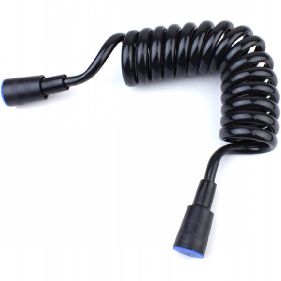 Гигиенический душ со смесителем Bronze de Luxe Scandi 14512/1B Черный матовый