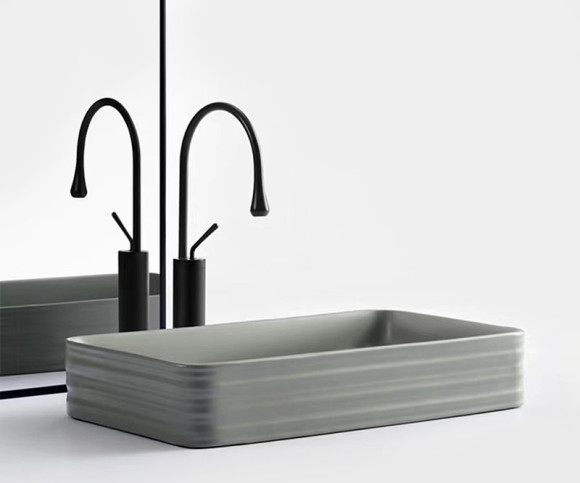 Раковина-чаша Bronze de Luxe Trend 66 1363-MG Серая Раковина-чаша Bronze de Luxe Trend 66 1363-MG Серая