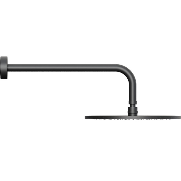 Душевая система Paffoni Light KITLIG018NOKING Черная матовая