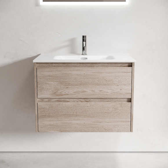 Тумба под раковину Sancos Libra 70 LB70EG подвесная Дуб галифакс натуральный