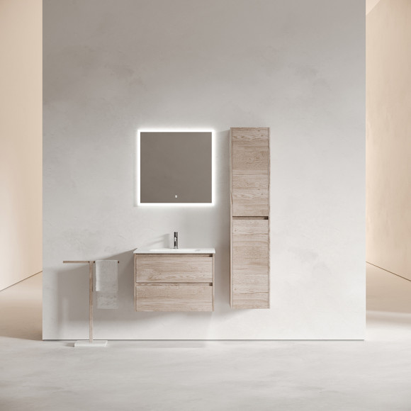 Тумба под раковину Sancos Libra 70 LB70EG подвесная Дуб галифакс натуральный