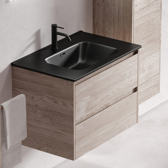 Тумба под раковину Sancos Libra 70 LB70EG подвесная Дуб галифакс натуральный