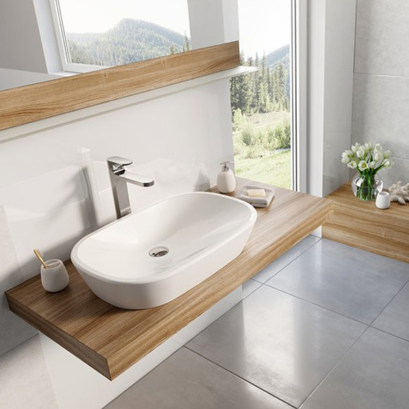 Раковина-чаша Ravak Ceramic O 60 XJX01160001 Белая Раковина-чаша Ravak Ceramic O 60 XJX01160001 Белая