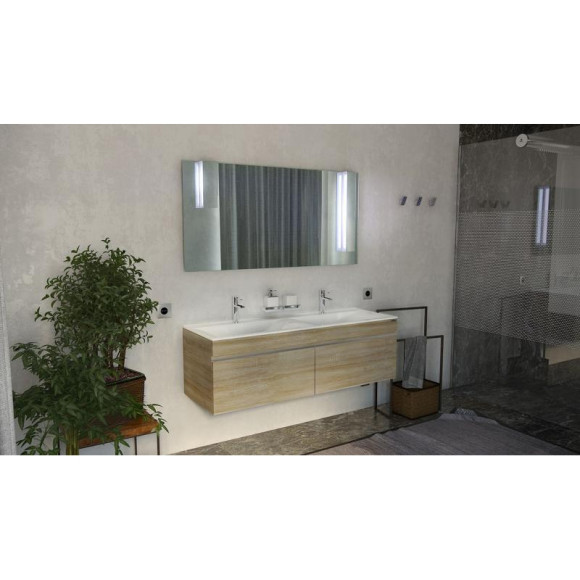 Тумба под раковину Velvex Pulsus 140 tp.PUL.PUL.140.2Y Дуб сонома