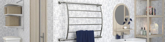 Водяной полотенцесушитель Сунержа Стилье Минор 500х500 00602-5050 Хром