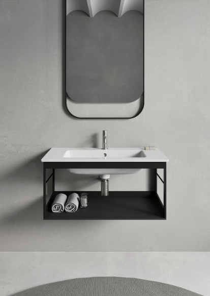 Раковина GSI Pura 82 8885111 Белая Раковина GSI Pura 82 8885111 Белая