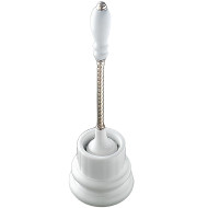 Ершик для унитаза Devon&Devon Dorothy 2DOR417OT Светлое золото Белый Ершик для унитаза Devon&Devon Dorothy 2DOR417OT Светлое золото Белый