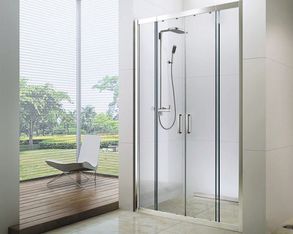 Душевая дверь Berges Porta 140-160 063102 профиль Хром сильвер стекло прозрачное Душевая дверь Berges Porta 140-160 063102 профиль Хром сильвер стекло прозрачное