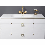 Тумба под раковину Boheme Armadi Art Vallessi Avangarde Piazza 80 841-080-WG подвесная Белый Золото