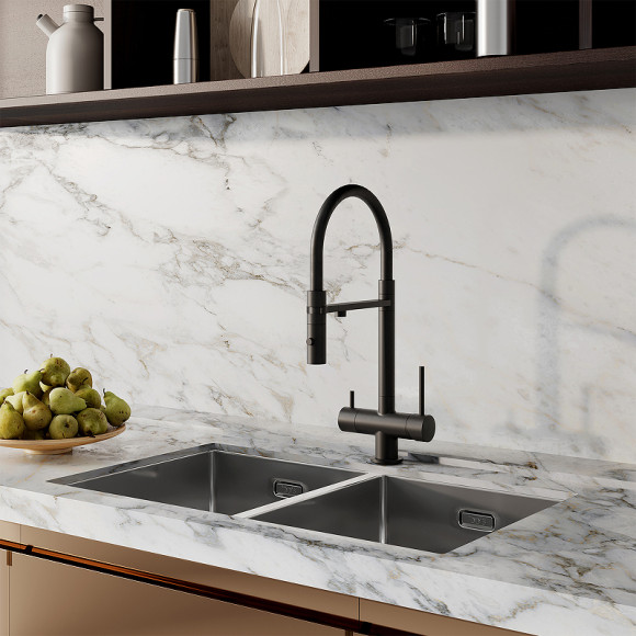 Смеситель для кухни Iddis Ace ACEBLFFi05 Черный матовый Смеситель для кухни Iddis Ace ACEBLFFi05 Черный матовый