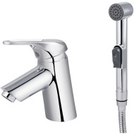 Смеситель для раковины Kaiser Douglas 12088 с гигиеническим душем Хром