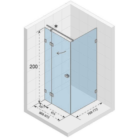 Душевой уголок Riho SZ Scandic NXT X203 97х77 P G001058120 (GX00072C2) профиль Хром стекло прозрачное Душевой уголок Riho SZ Scandic NXT X203 97х77 P G001058120 (GX00072C2) профиль Хром стекло прозрачное