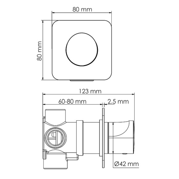 Душевая система WasserKRAFT Weida A3151.269.270.090.116.271.087.103 Хром