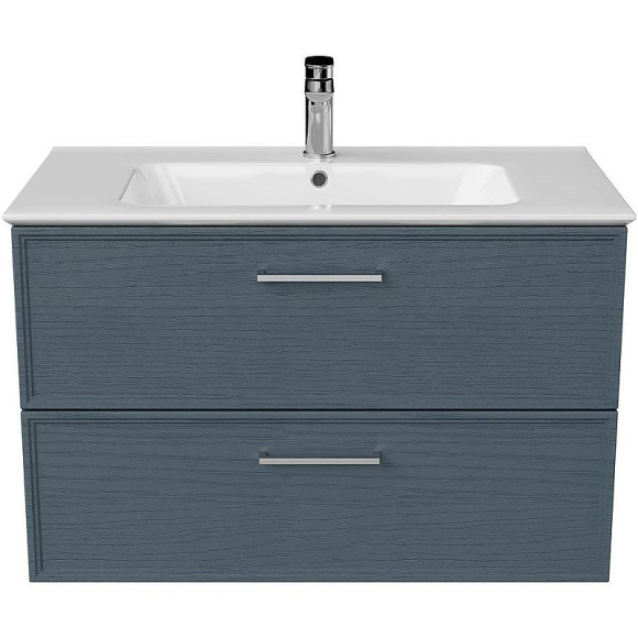 Тумба под раковину Kerama Marazzi Piano Classic 85 PIA.CL.85\BLU.M подвесная Синяя матовая