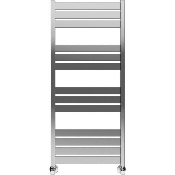 Водяной полотенцесушитель Terminus Латте П13 500х1200 4670078530714 Хром, нижнее подключение, G 1/2" ВР, с комплектом вентилей