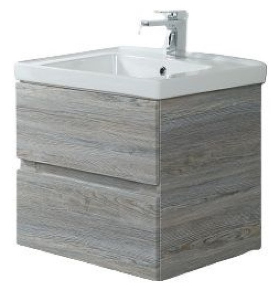 Тумба под раковину Art&Max AM-Techno-900-2C-SO-LW635 подвесная Сосна Тумба под раковину Art&Max AM-Techno-900-2C-SO-LW635 подвесная Сосна