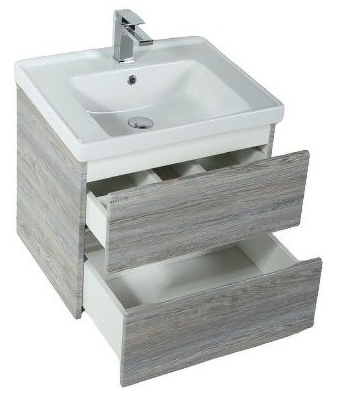 Тумба под раковину Art&Max AM-Techno-900-2C-SO-LW635 подвесная Сосна Тумба под раковину Art&Max AM-Techno-900-2C-SO-LW635 подвесная Сосна