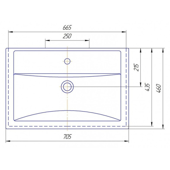 Комплект мебели для ванной ASB-Woodline Венеция 70 1195501 подвесной Белый с патиной Серебро