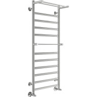 Водяной полотенцесушитель Terminus Хендрикс П12 500х1200 4670078529831 с полкой Хром, нижнее подключение, G 1/2" ВР, с угловым соединением Водяной полотенцесушитель Terminus Хендрикс П12 500х1200 4670078529831 с полкой Хром, нижнее подключение, G 1/2" ВР, с угловым соединением