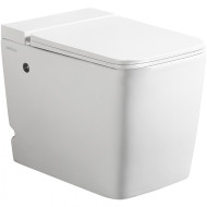 Унитаз Abber Rechteck AC1212P приставной с сиденьем Микролифт Унитаз Abber Rechteck AC1212P приставной с сиденьем Микролифт