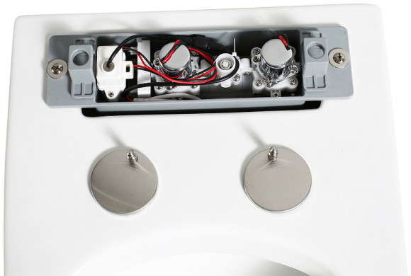 Унитаз Abber Rechteck AC1212P приставной с сиденьем Микролифт