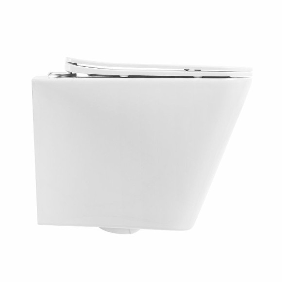 Унитаз BelBagno Ardente-R BB520CHR подвесной без сиденья Унитаз BelBagno Ardente-R BB520CHR подвесной без сиденья