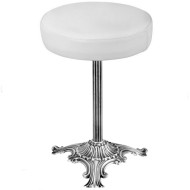 Пуф Migliore Complementi 22071 Хром Белый