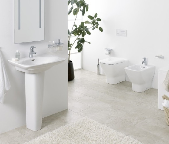 Унитаз Laufen Palace New 8.2370.1 приставной без сиденья Унитаз Laufen Palace New 8.2370.1 приставной без сиденья