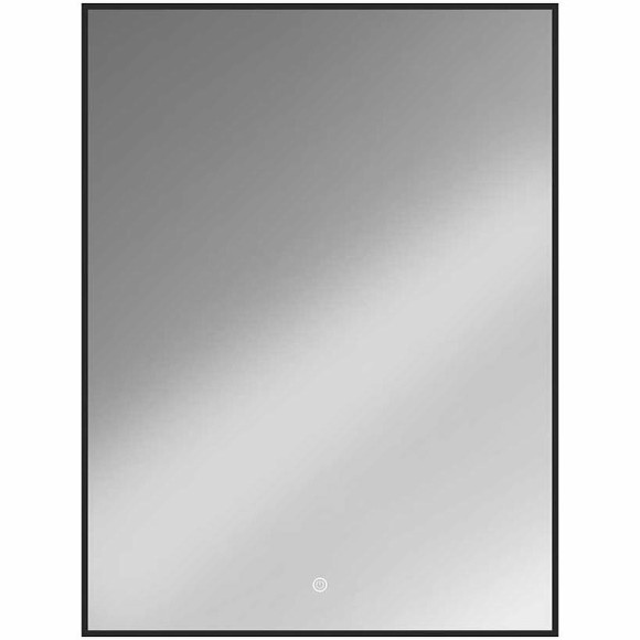Зеркало Vincea 60 VLM-3VN600B с подсветкой Черное с сенсорным выключателем и диммером