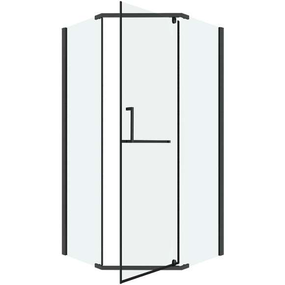 Душевой уголок Grossman Pragma 90х90 302.K33.03.9090.42.00 профиль Графит сатин стекло прозрачное Душевой уголок Grossman Pragma 90х90 302.K33.03.9090.42.00 профиль Графит сатин стекло прозрачное