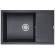Кухонная мойка Paulmark Flugen 60 PM317850-BLM Черный металлик Кухонная мойка Paulmark Flugen 60 PM317850-BLM Черный металлик