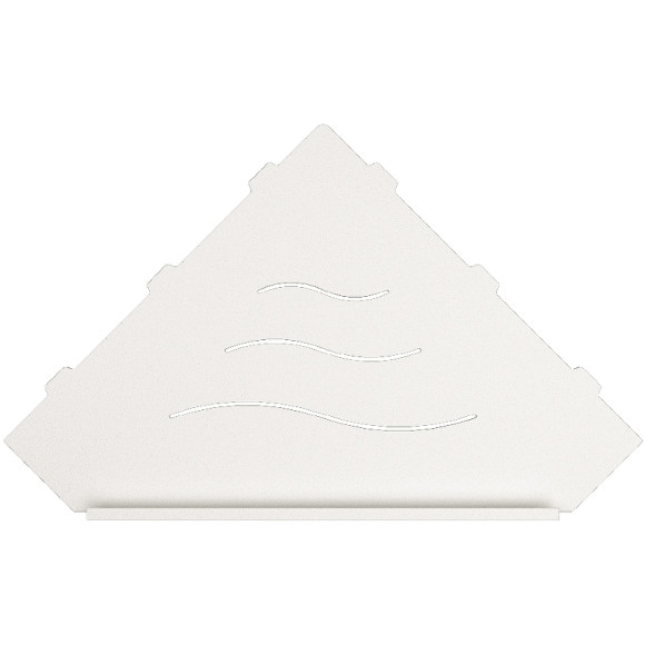 Металлическая полка RGW MT-13W 49279913-01 угловая Белая Металлическая полка RGW MT-13W 49279913-01 угловая Белая