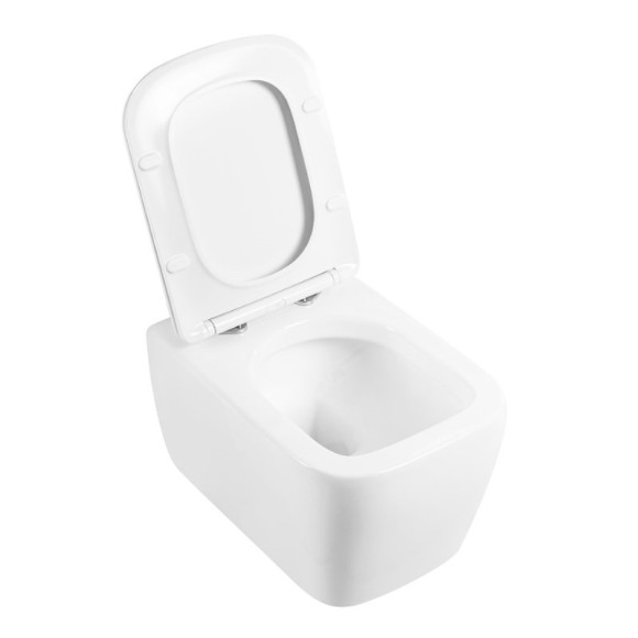 Унитаз BelBagno Veneto BB132CHR подвесной без сиденья Унитаз BelBagno Veneto BB132CHR подвесной без сиденья