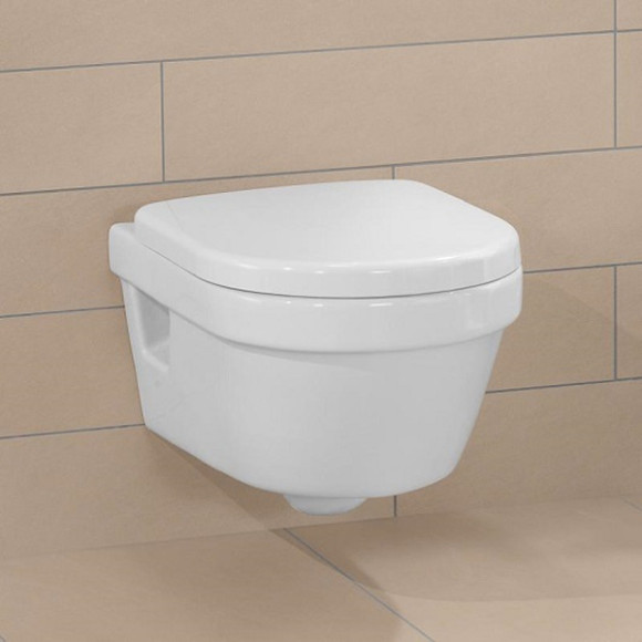 Унитаз Villeroy&Boch Architectura Plus 4687HR01 подвесной с сиденьем Soft Close Унитаз Villeroy&Boch Architectura Plus 4687HR01 подвесной с сиденьем Soft Close