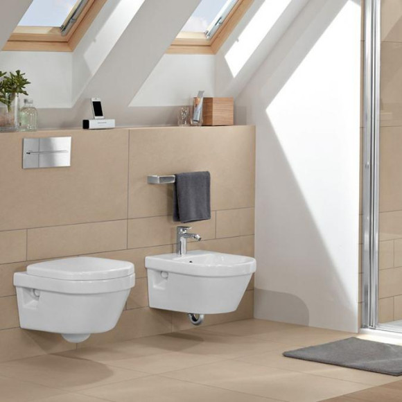 Унитаз Villeroy&Boch Architectura Plus 4687HR01 подвесной с сиденьем Soft Close Унитаз Villeroy&Boch Architectura Plus 4687HR01 подвесной с сиденьем Soft Close
