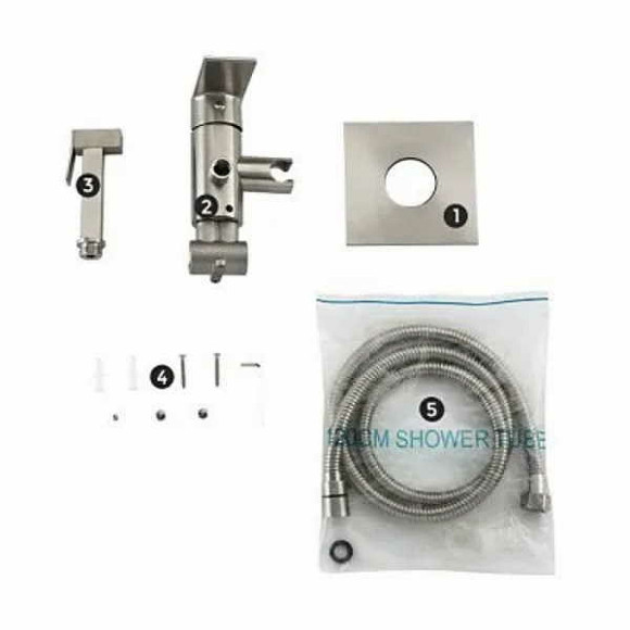 Гигиенический душ со смесителем Gappo G7299-20 Сатин Гигиенический душ со смесителем Gappo G7299-20 Сатин