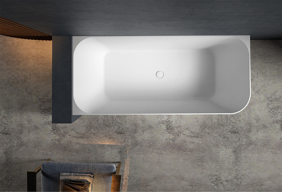 Акриловая ванна Abber 160х75 AB9331-1.6L без гидромассажа Акриловая ванна Abber 160х75 AB9331-1.6L без гидромассажа