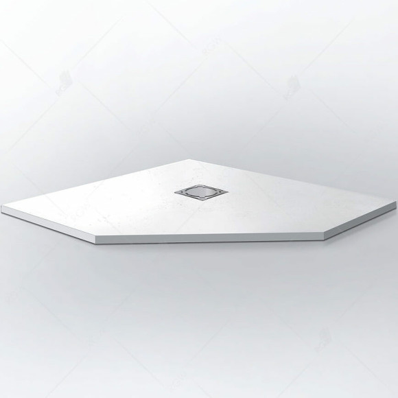 Душевой поддон из искусственного камня RGW Stone Tray ST/T-W 90х90 16155099-01 Белый