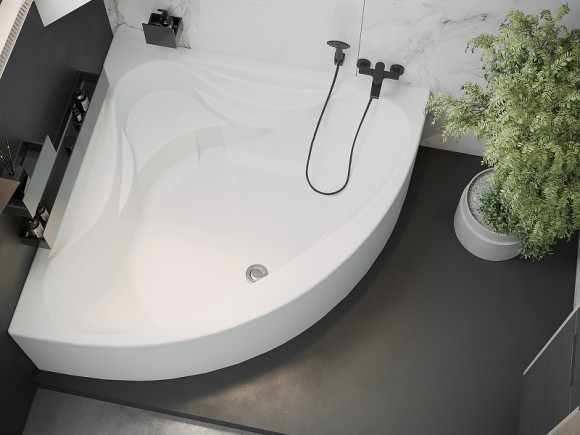 Акриловая ванна Santek Сан-Паулу 150x150 1WH302399 без гидромассажа Акриловая ванна Santek Сан-Паулу 150x150 1WH302399 без гидромассажа