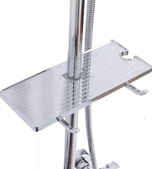 Душевая система WeltWasser TS 6270 10000001733 с термостатом Хром Душевая система WeltWasser TS 6270 10000001733 с термостатом Хром