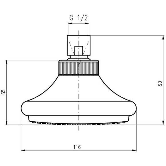 Лейка для душа Rav Slezak PS0011 Хром Лейка для душа Rav Slezak PS0011 Хром