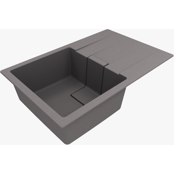 Кухонная мойка Florentina Ривьера-860 20.485.D0860.307 Серый шелк Кухонная мойка Florentina Ривьера-860 20.485.D0860.307 Серый шелк