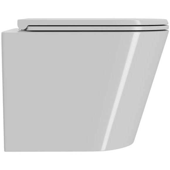 Комплект унитаза с инсталляцией Point Виктория PN48071BM с сиденьем Микролифт и Черной матовой клавишей смыва